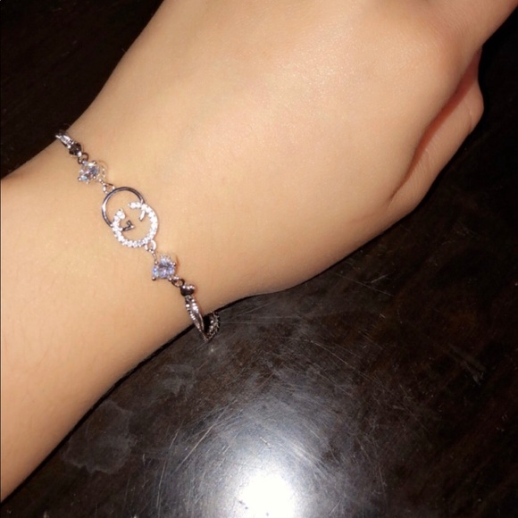 Sterling Silver GG Bracelet - Picture 2 of 5
